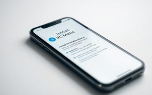 how to install pc matic on iphone