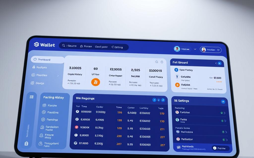software wallet interface