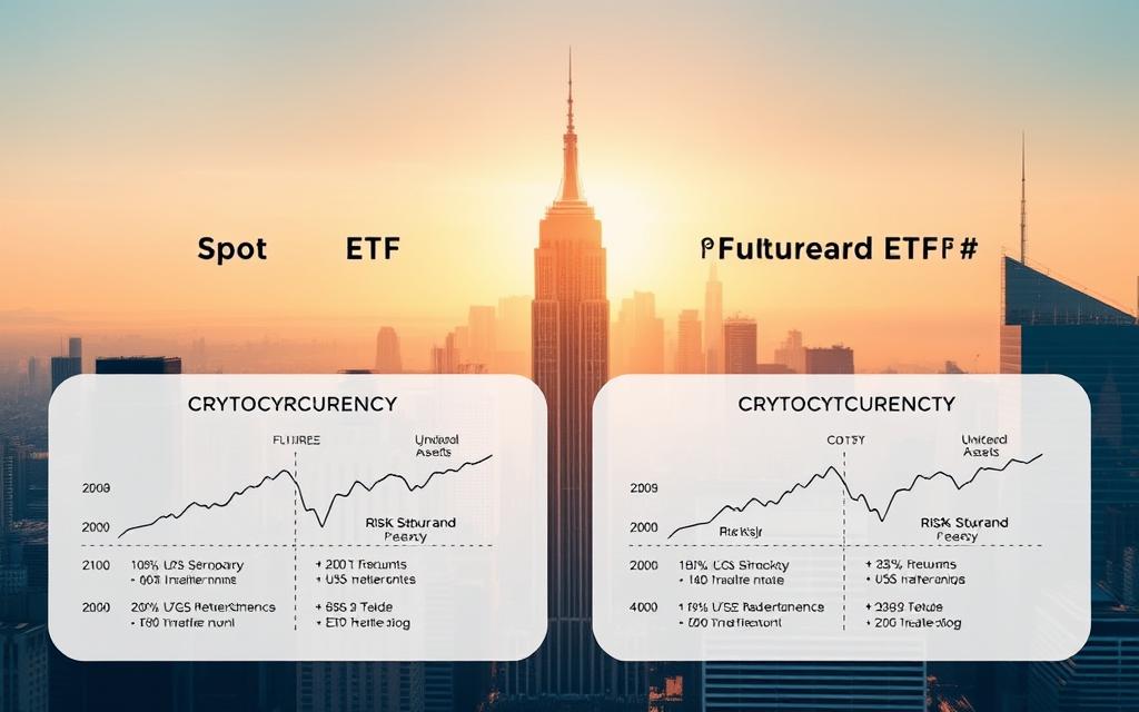 spot vs futures etf comparison