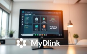 why is mydlink on my computer
