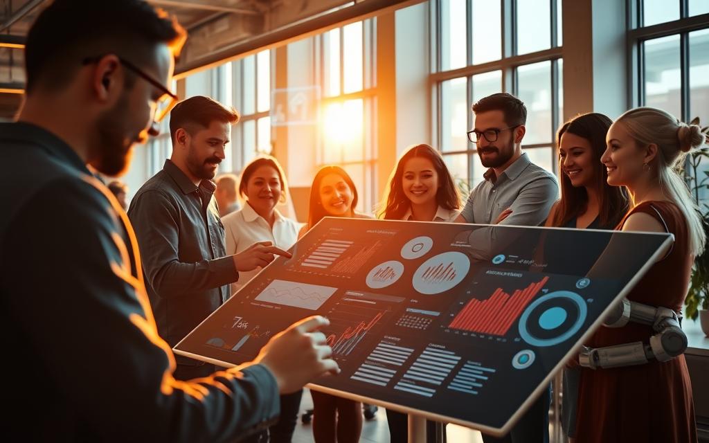 AI and human collaboration in business