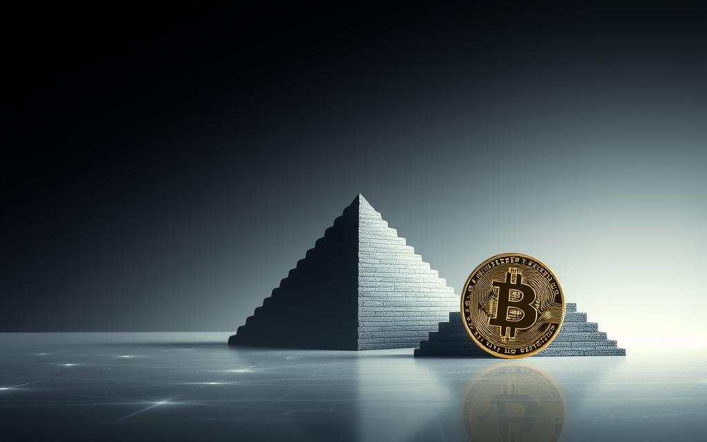 Bitcoin vs Ponzi scheme comparison