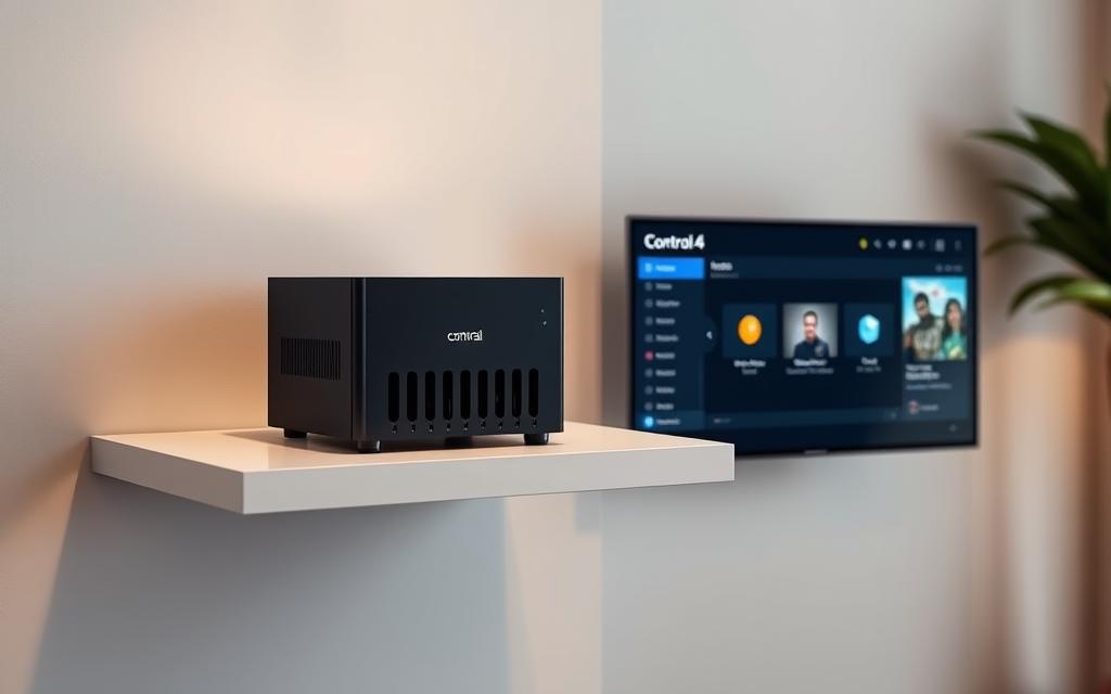 Control4 network storage setup