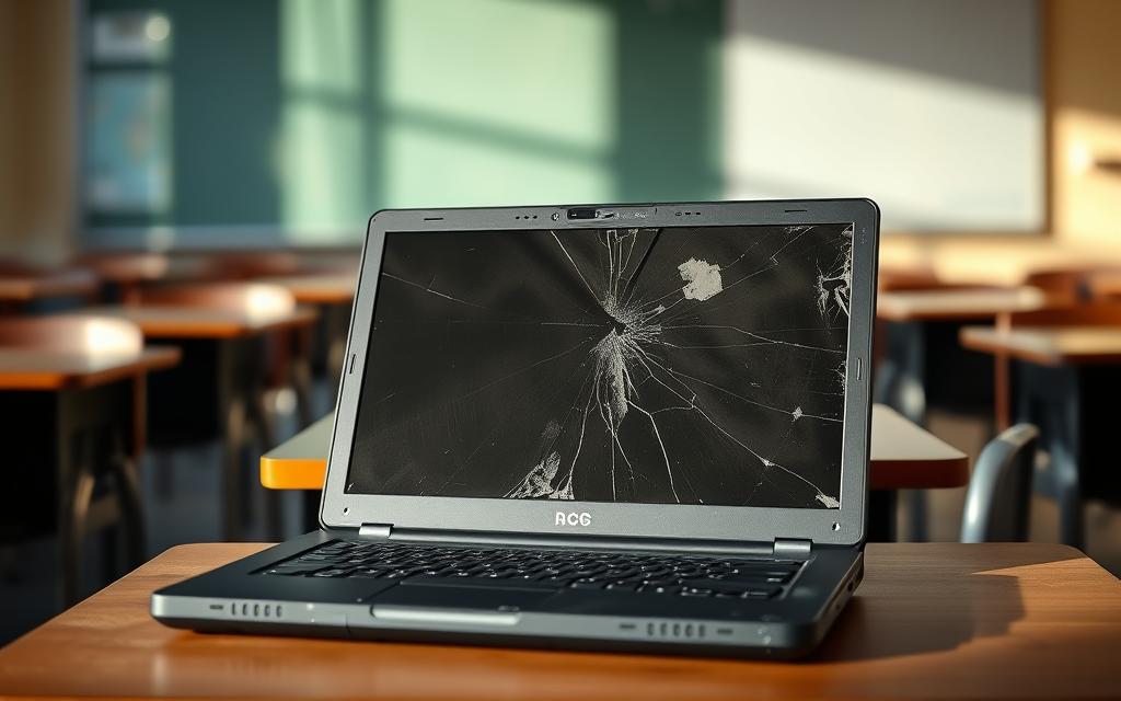 K-12 laptop damage policy