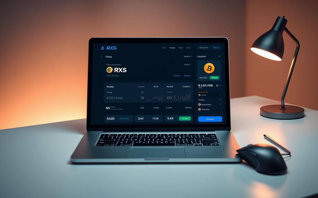 RXS crypto wallet setup