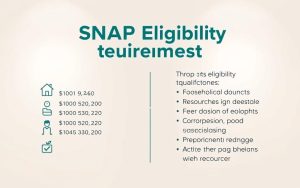 SNAP eligibility requirements