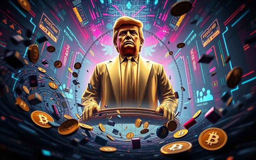 Trump-affiliated token market surge