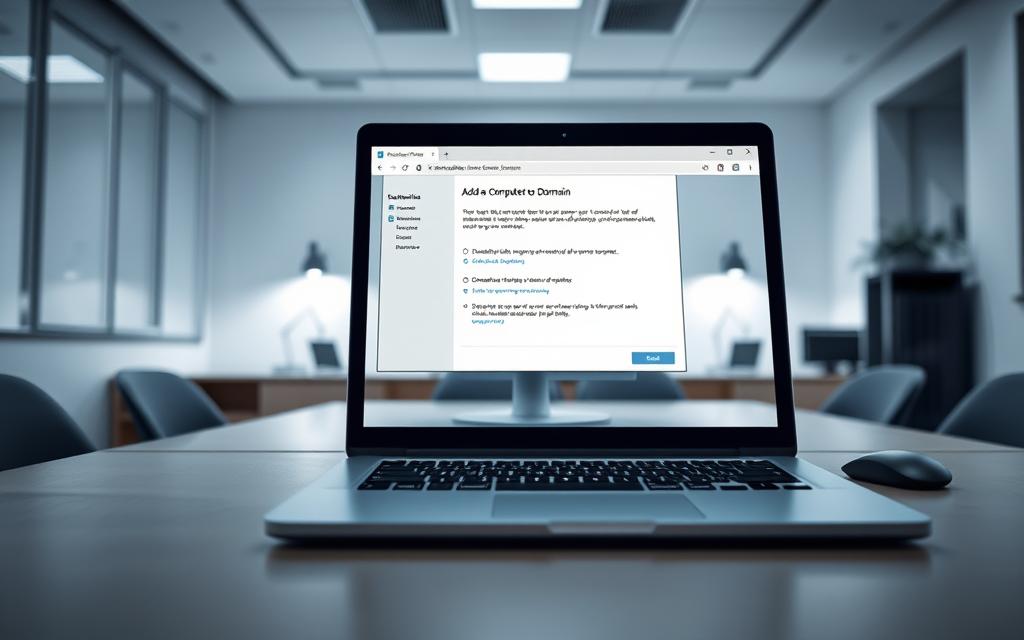 Windows domain setup steps