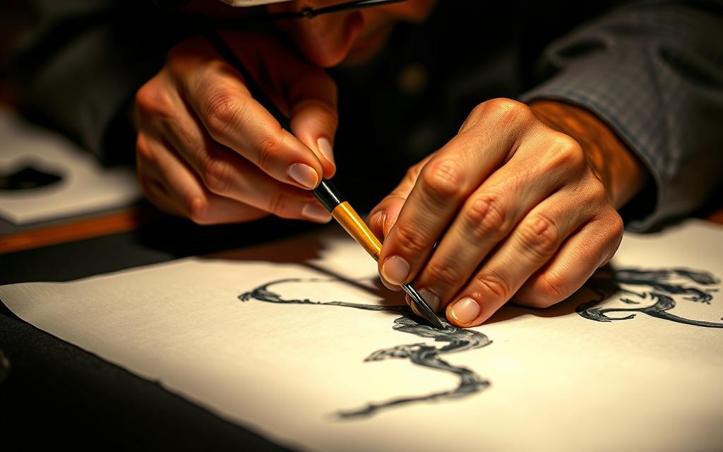Yusuke Nakano artwork process