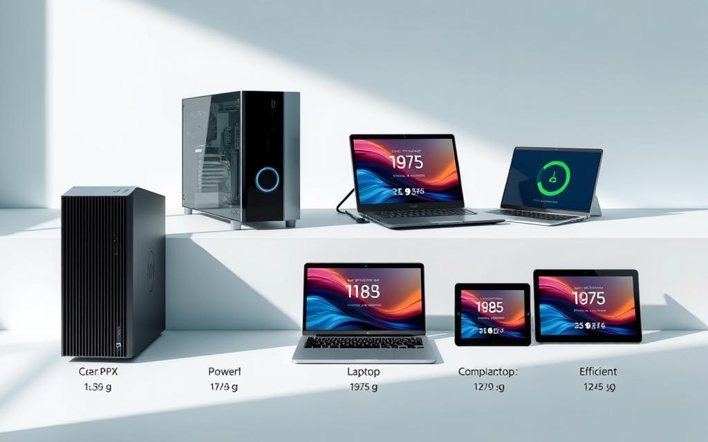 computer energy consumption comparison