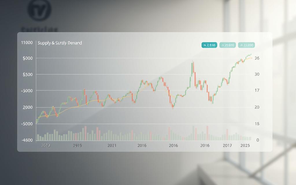 cryptocurrency supply demand chart