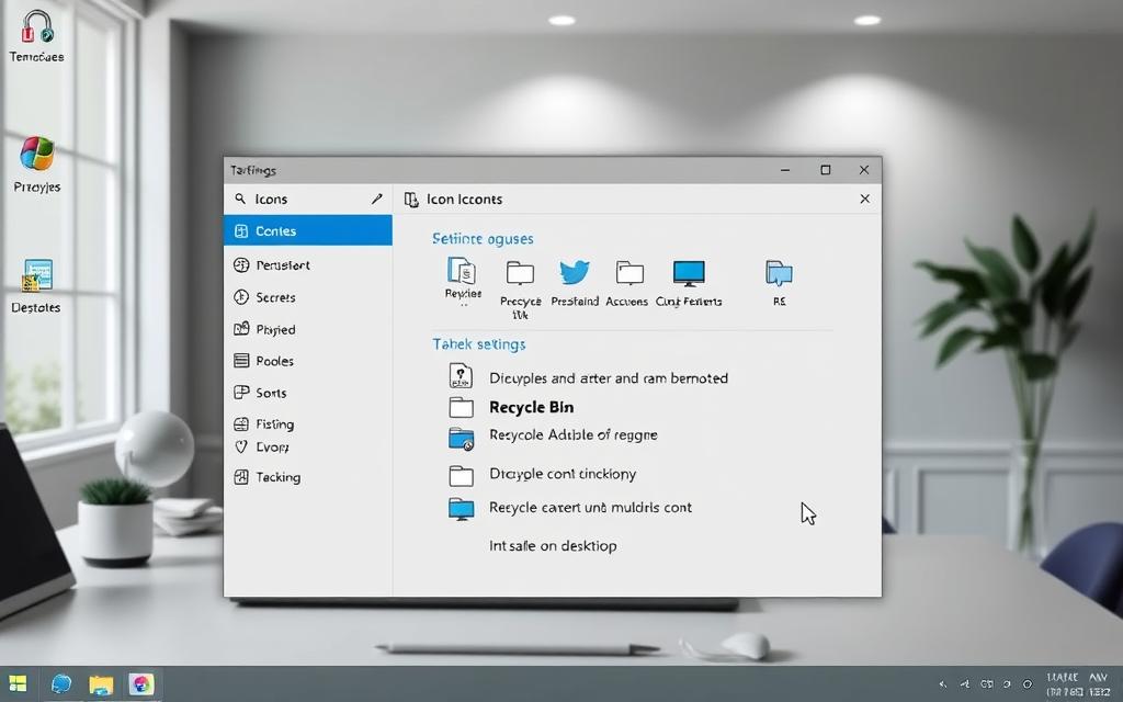 desktop icon settings