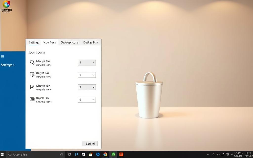 desktop icon settings