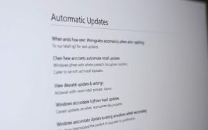 does windows restart computer when installing update