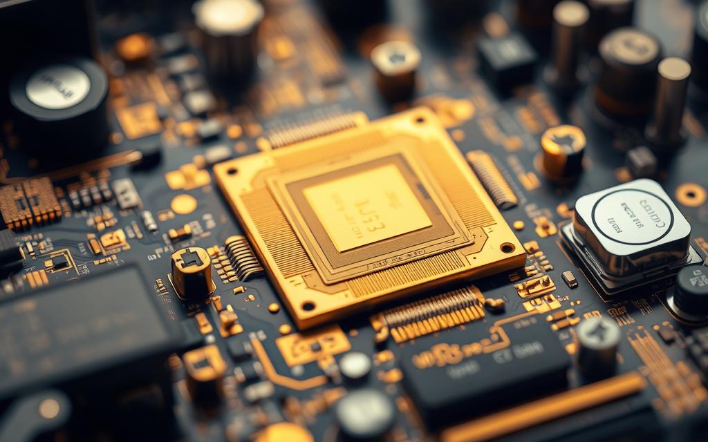 gold in computer components