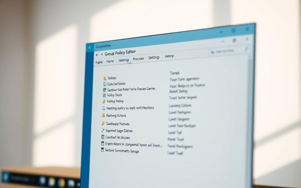group policy editor
