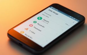 how to empty recycle bin on android phone