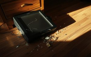 is my computer ok after falling of nightstand