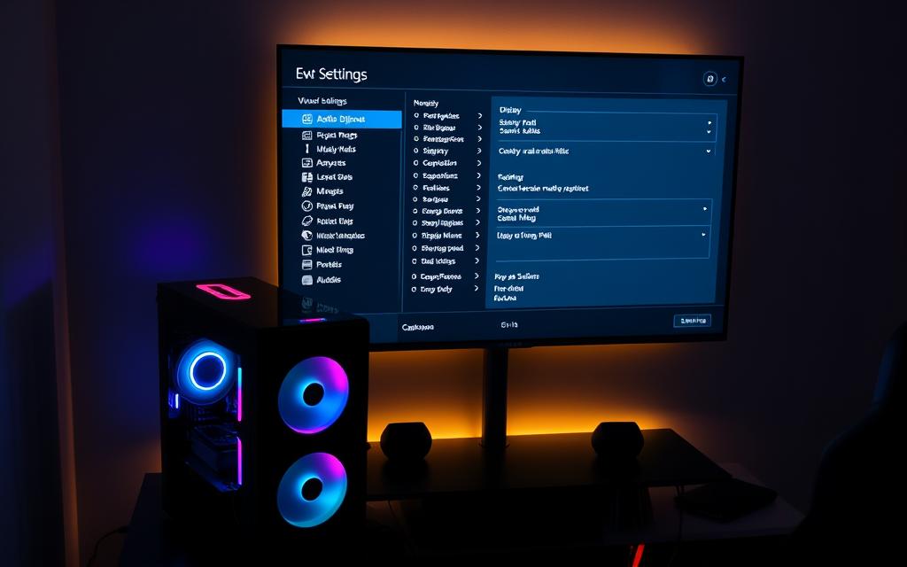 optimizing display and audio settings