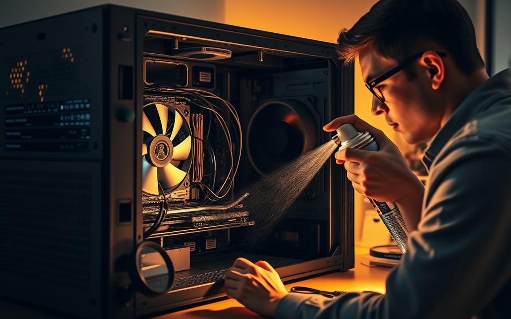 post-cleaning computer inspection