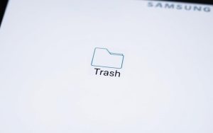 samsung my files trash