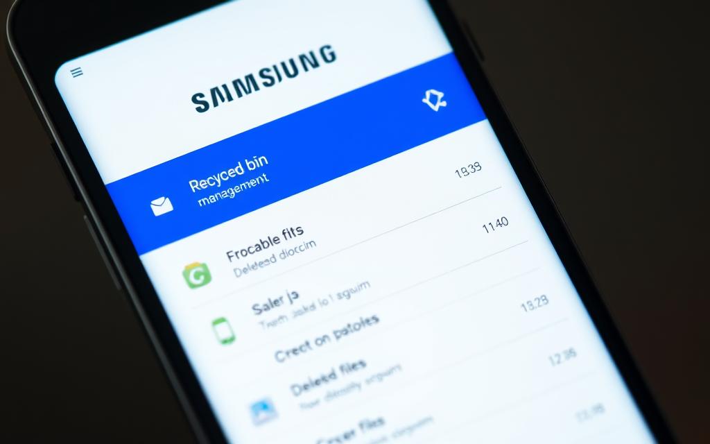 samsung recycle bin management