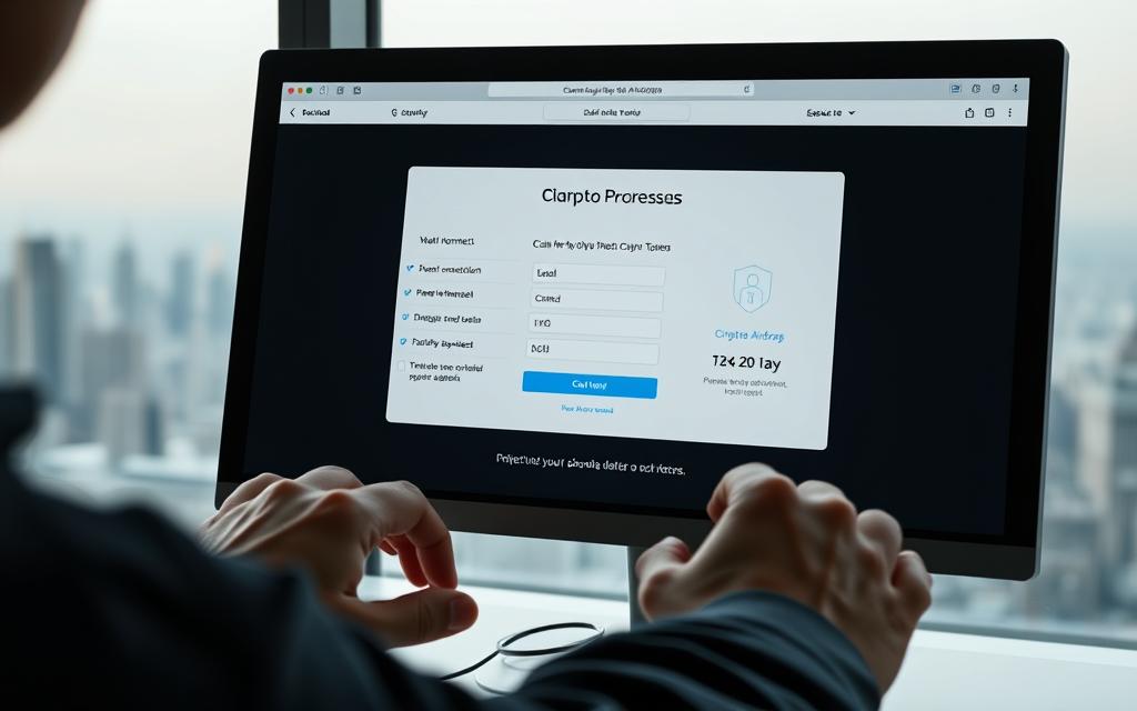 secure crypto airdrop steps