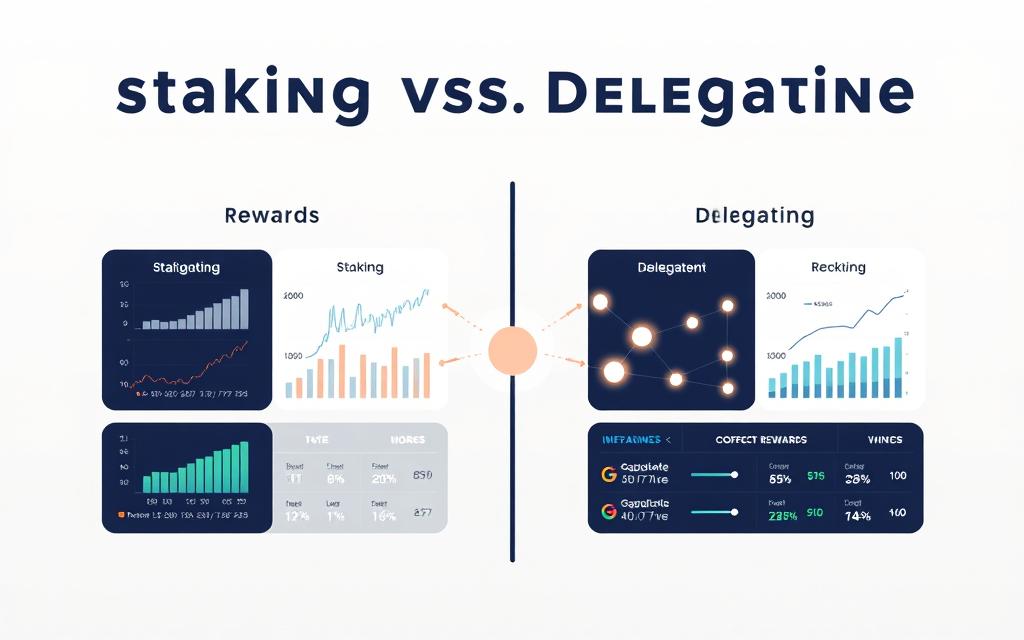 staking delegation rewards comparison