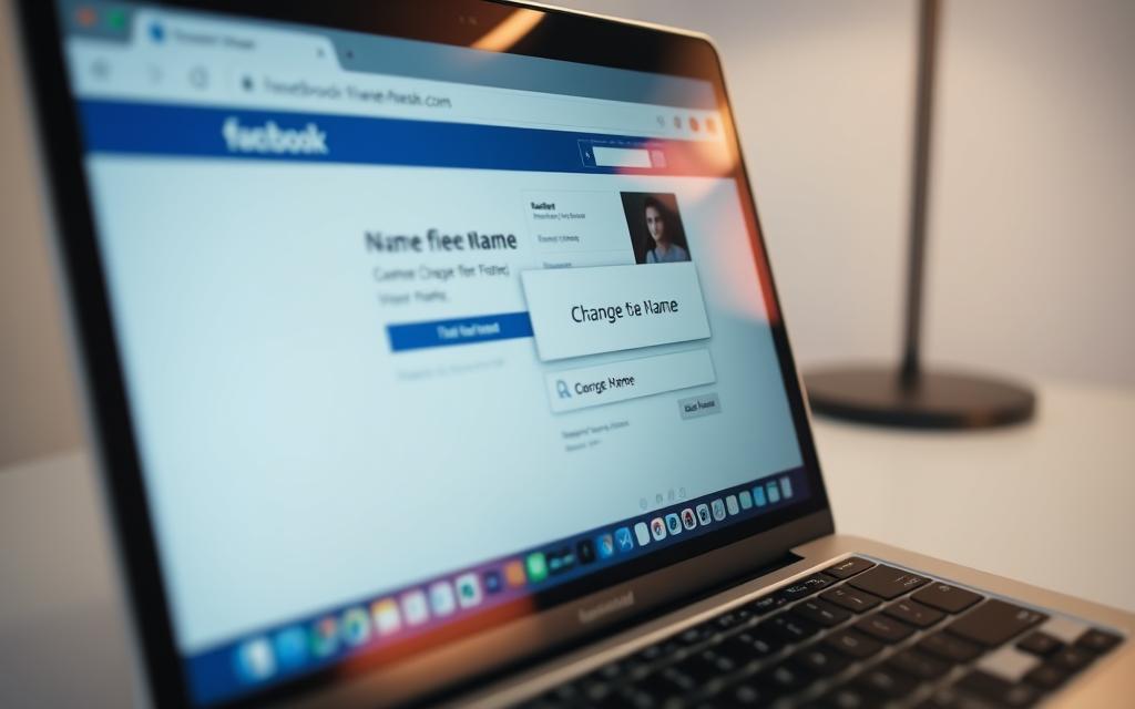 Change Facebook Name on Desktop