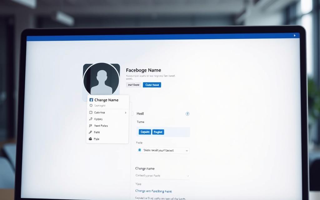 Facebook name change process