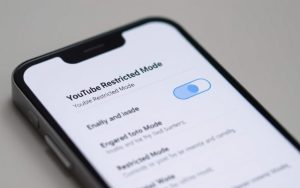 YouTube Restricted Mode mobile settings