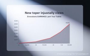 YouTube earnings per million views
