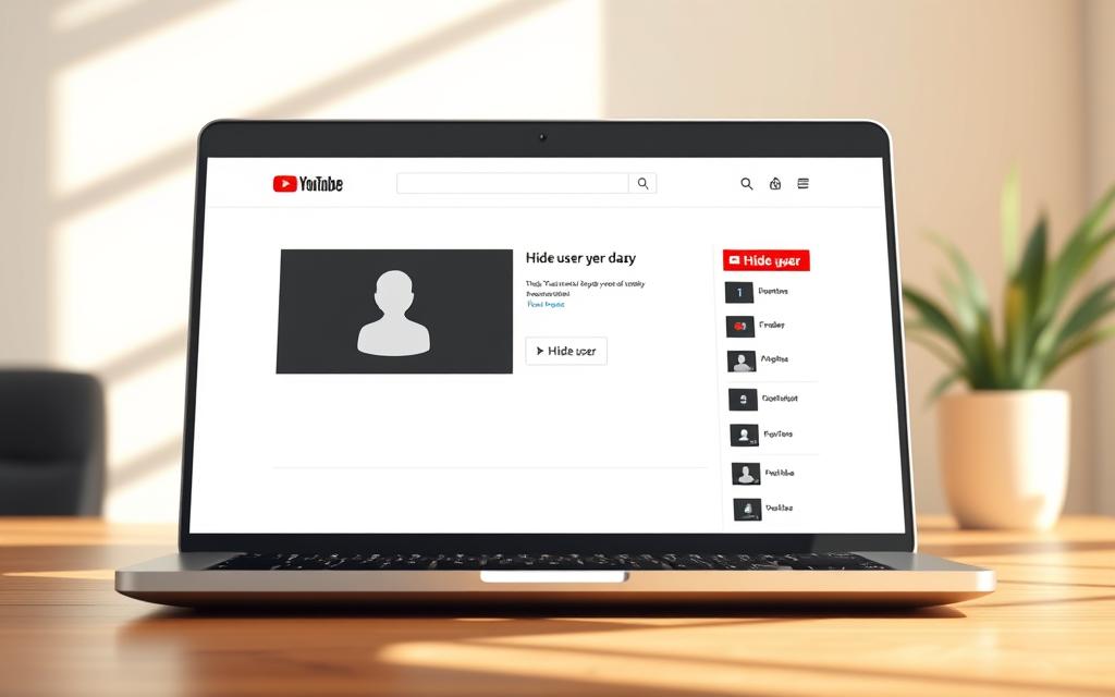 YouTube hide user effects