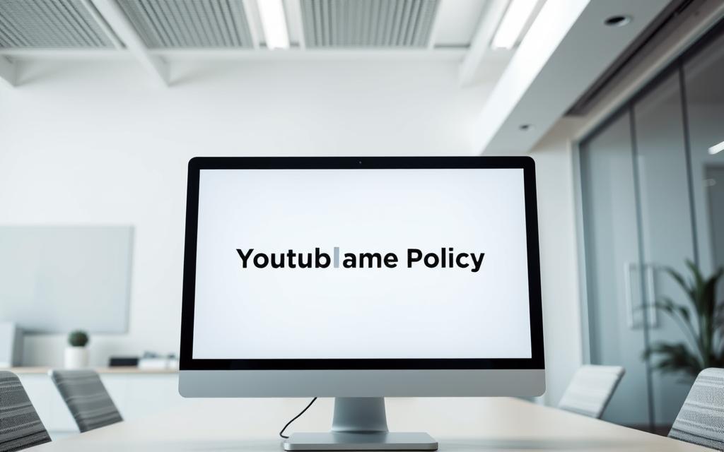 YouTube name policy guidelines