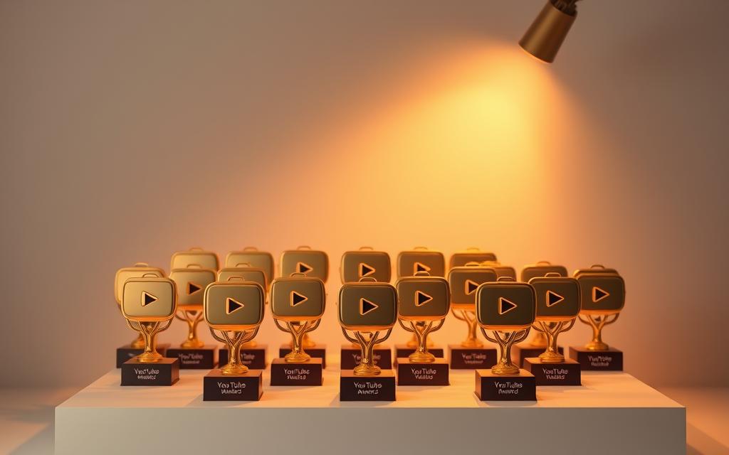 YouTube play button awards