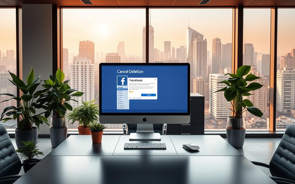 cancel deletion facebook page