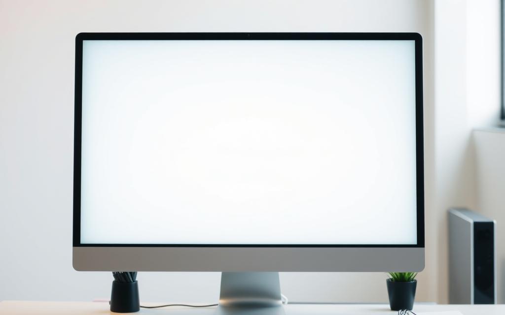 clean computer screen