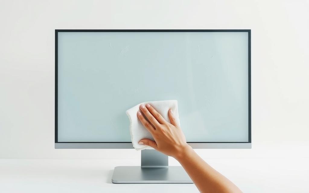 computer screen cleaning