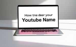 how to change the name of your youtube channel