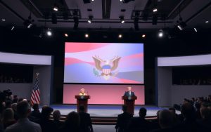 international vice presidential debate streaming