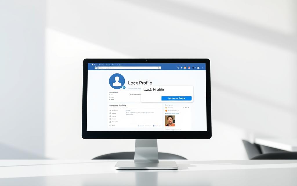 lock facebook profile