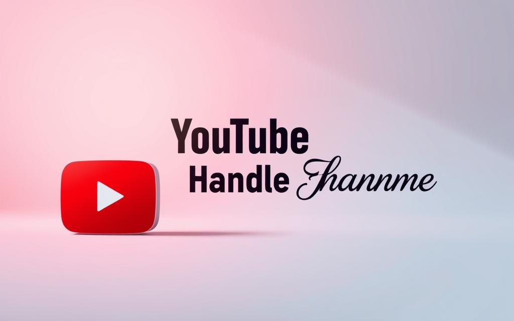 youtube channel handle vs name