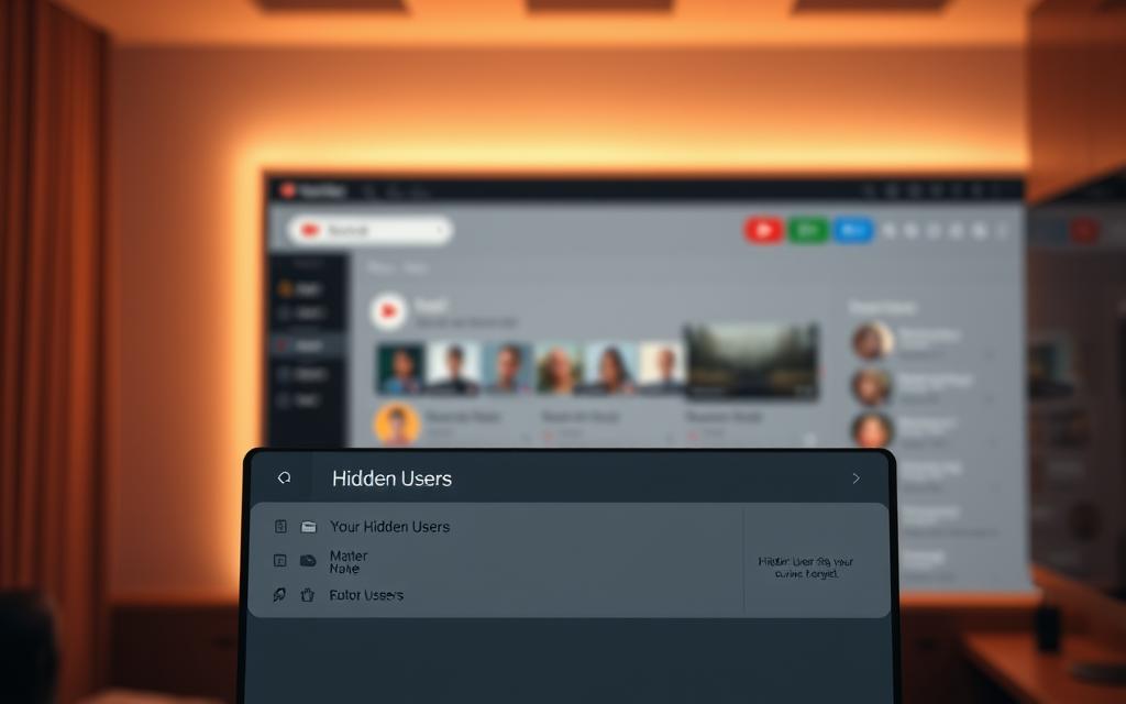 youtube studio hidden users