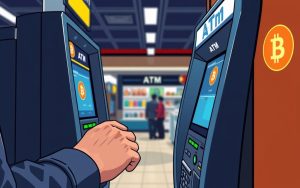 Bitcoin ATM transaction process
