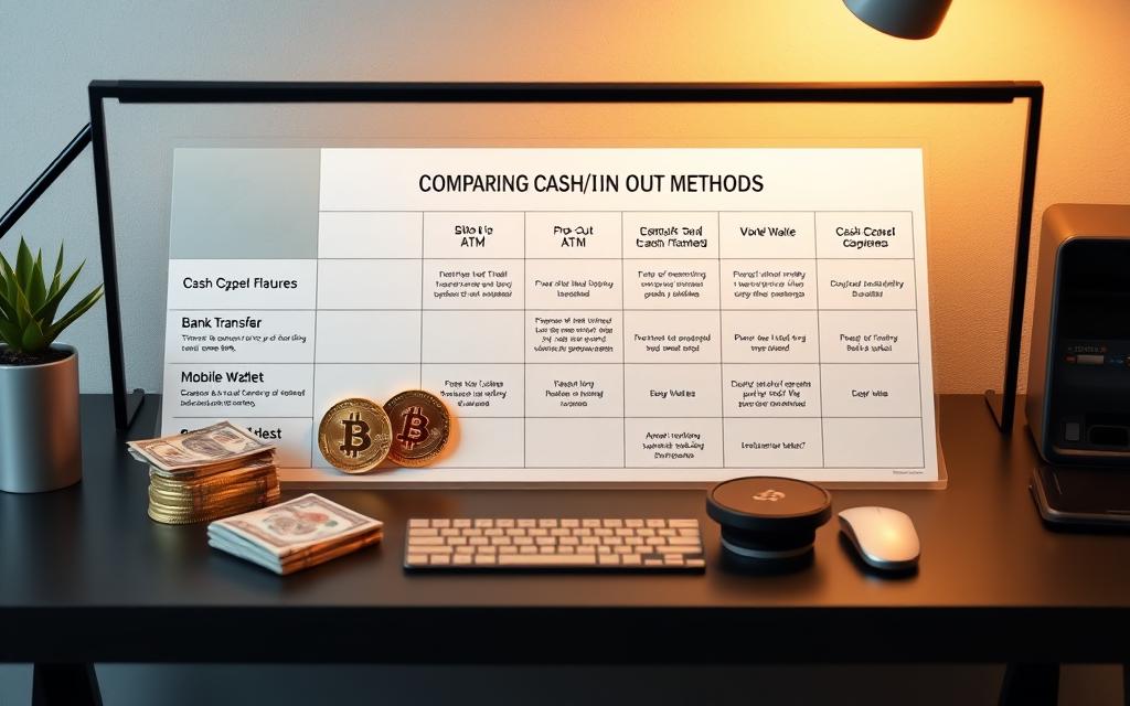 Bitcoin Cash Out Methods Comparison