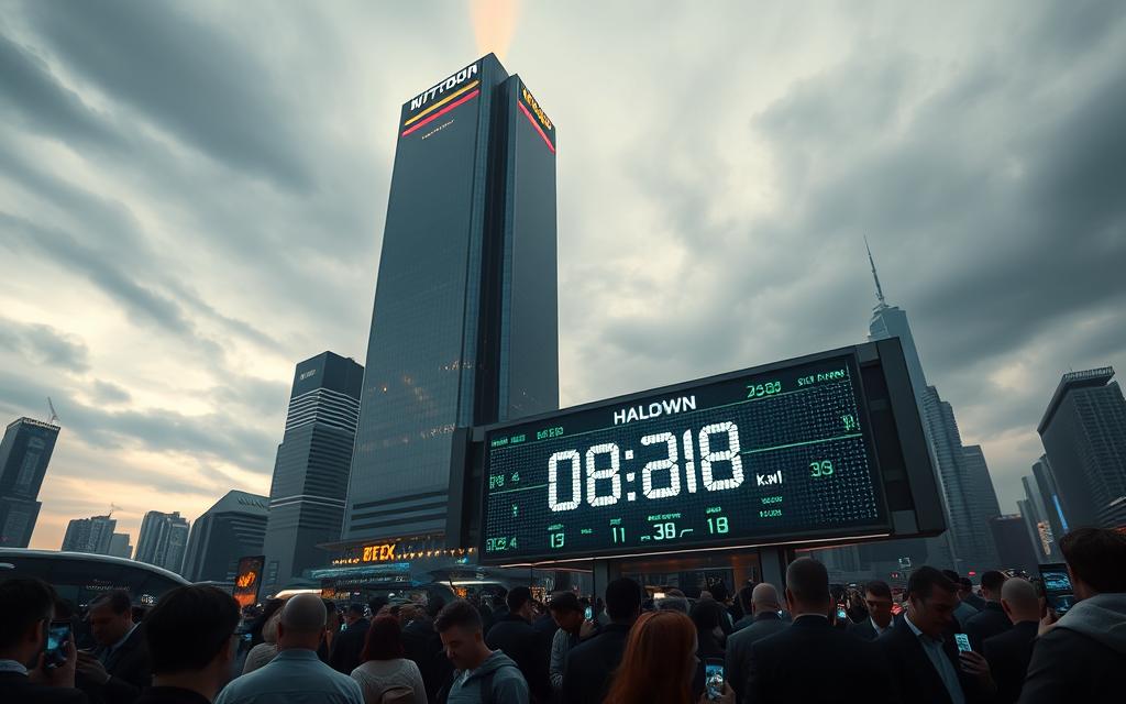 Bitcoin halving event
