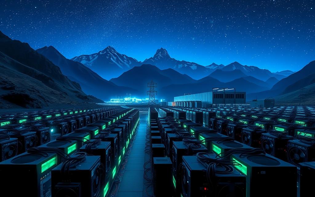 Bitcoin mining operations
