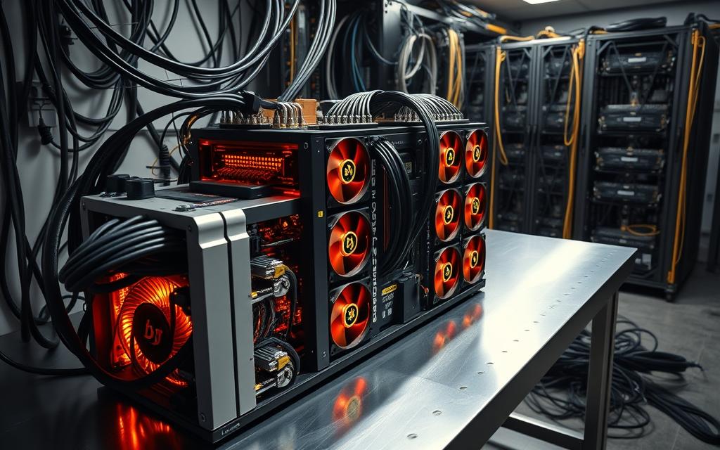 Bitcoin mining process