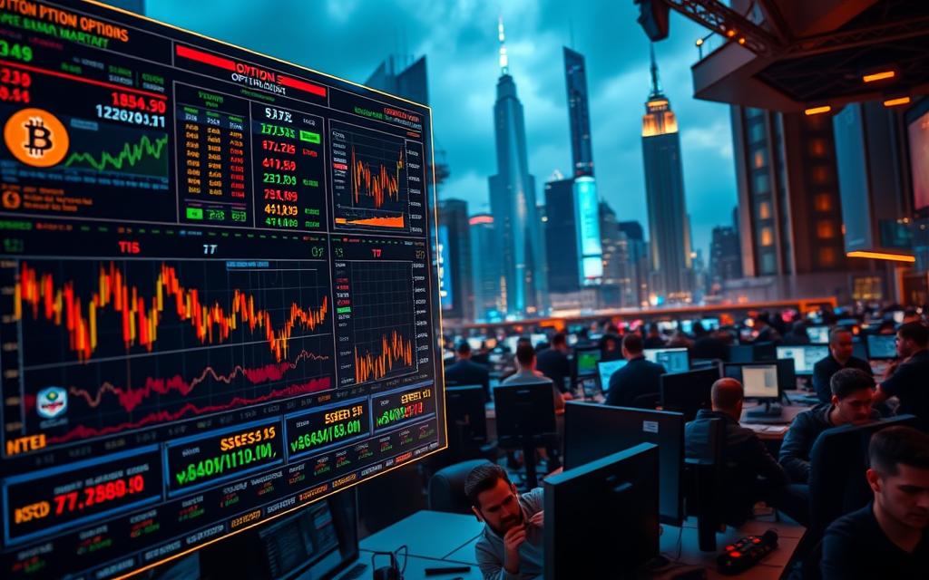 Bitcoin options market sentiment