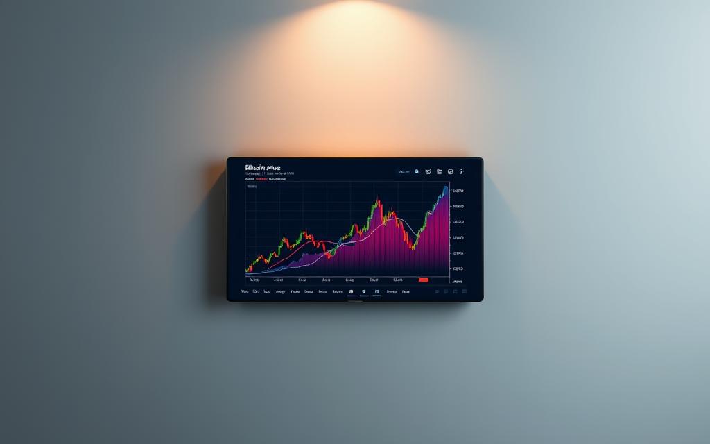 Bitcoin price chart